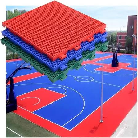 Piso deportivo polipropileno cancha Santiago MAMKAM